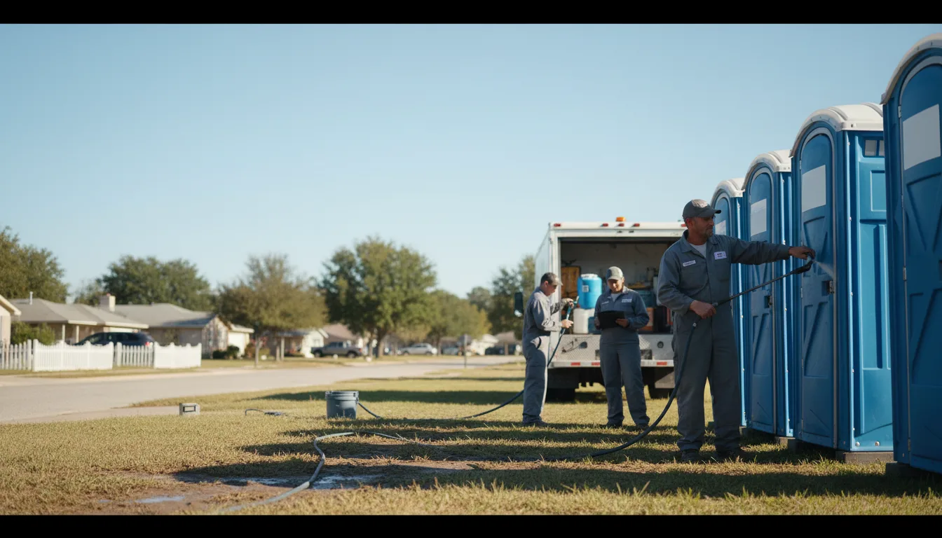 Long-Term Portable Toilet Rental in Camp Pendleton, CA near me